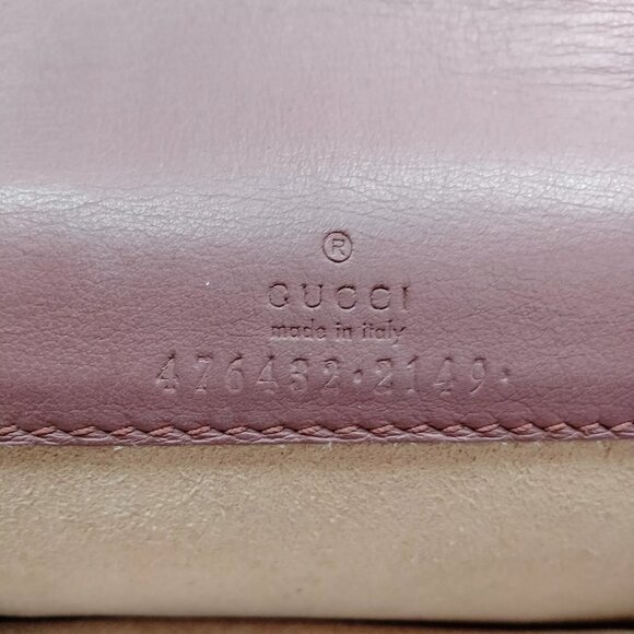 363721BA (X6) Gucci Crossbody Bag Brown PVC - Picture 8 of 9